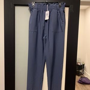 Elastic waist dress pants